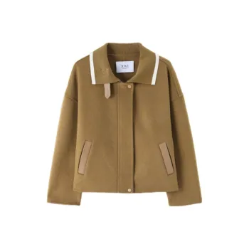 XWI Coats Women's Coffee Green