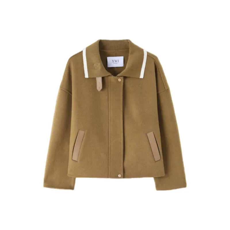 XWI Coats Women's Coffee Green-0