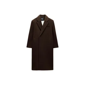 ZARA ZW Series Coats Women's Brown