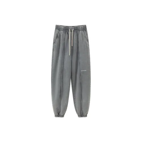 NO ONE ELSE Casual Pants Unisex Medium Gray