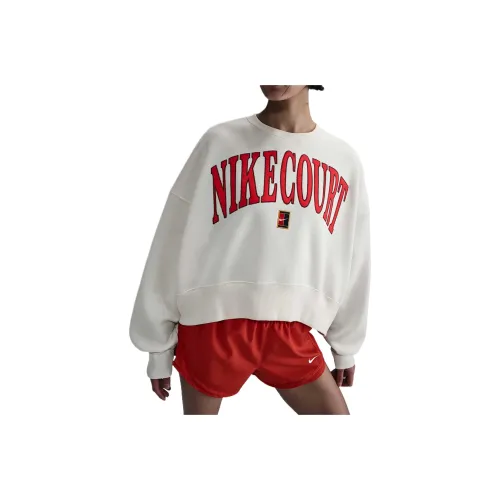 Nike Court Phoenix Fleece Women's Over Oversized Crew Neck Tennis Sweatshirt