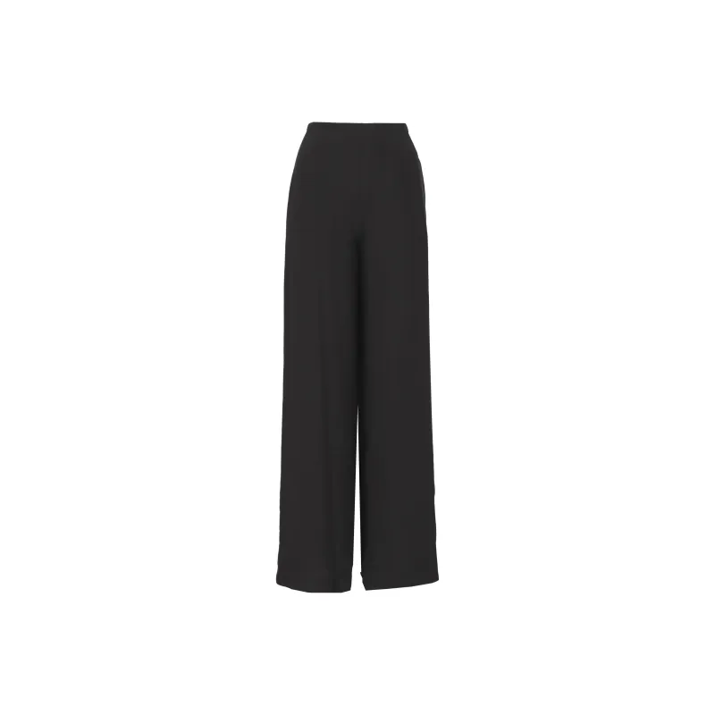 THEORY Loose Leg Elastic Waistband Pants-0
