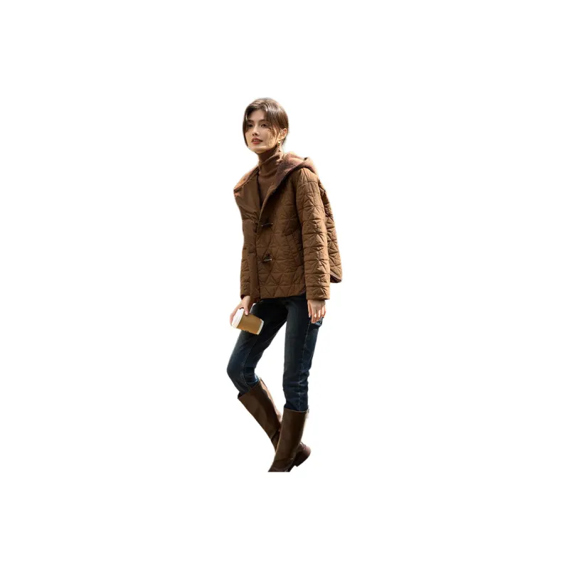 XWI Puffer Jacket Women's Coffee-0