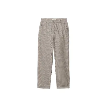 Carhartt WIP Haywood Striped-pattern Cotton Trousers