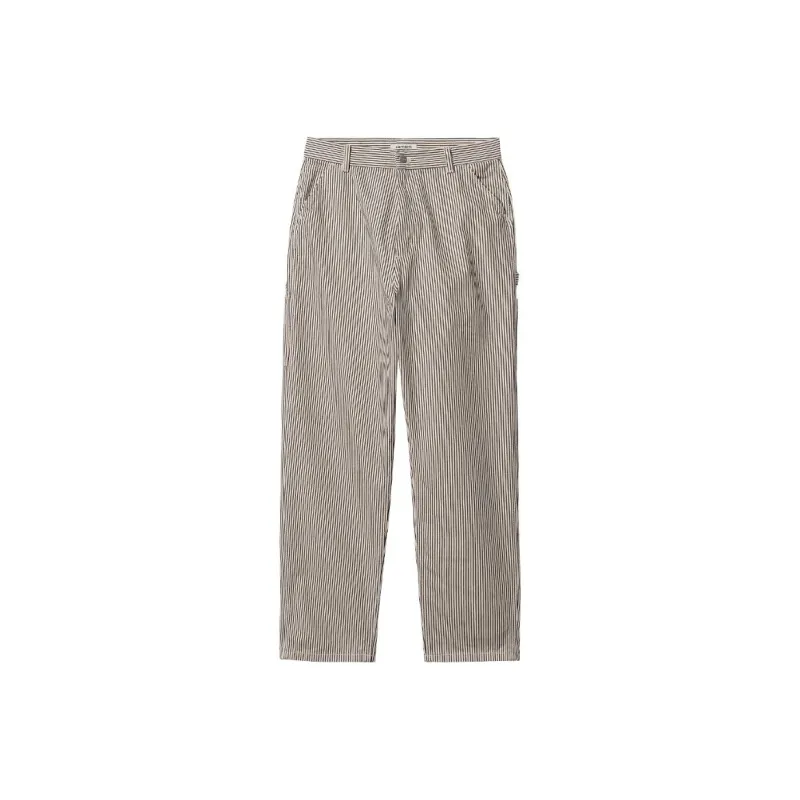 Carhartt WIP Haywood Striped-pattern Cotton Trousers-0