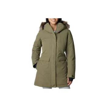 Columbia Parka Coats Women's Olive Green