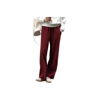 【dme】 Casual Pants Women's Brick Red