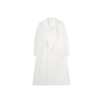Yohji Yamamoto Trench Coat Women's White
