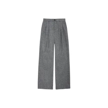 Anine Bing Carrie Wool Tailored Trousers