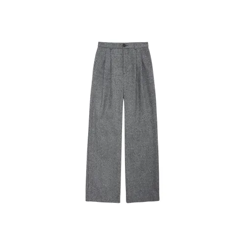Anine Bing Carrie Wool Tailored Trousers