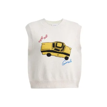 COACH SS25 Vest Women's Cream White