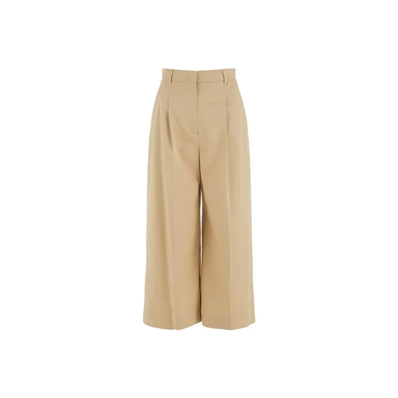 MaxMara Studio Casual Pants Women's Khaki-0