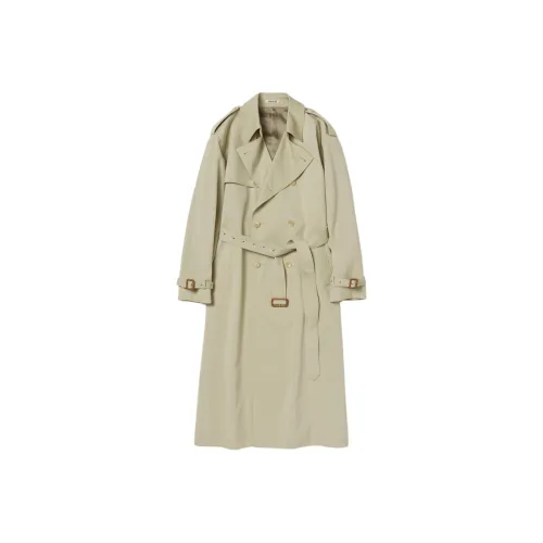 Auralee Trench Coat Women's Light Khaki