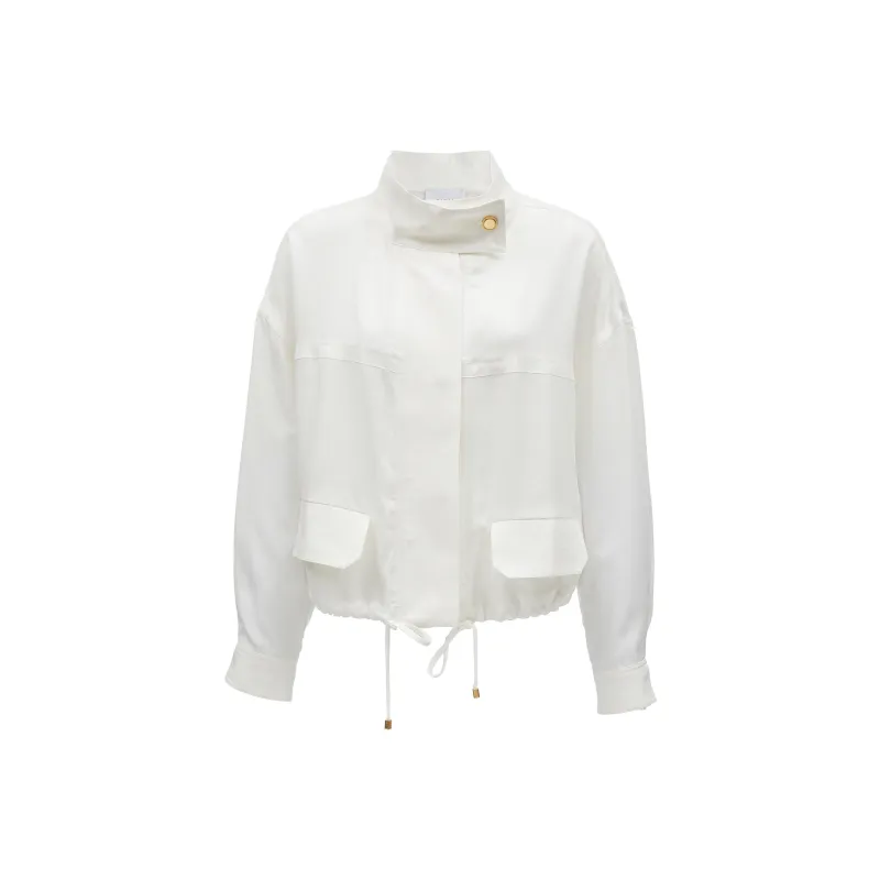 ONLY Trench Coats Women's A06 Ancient White-0