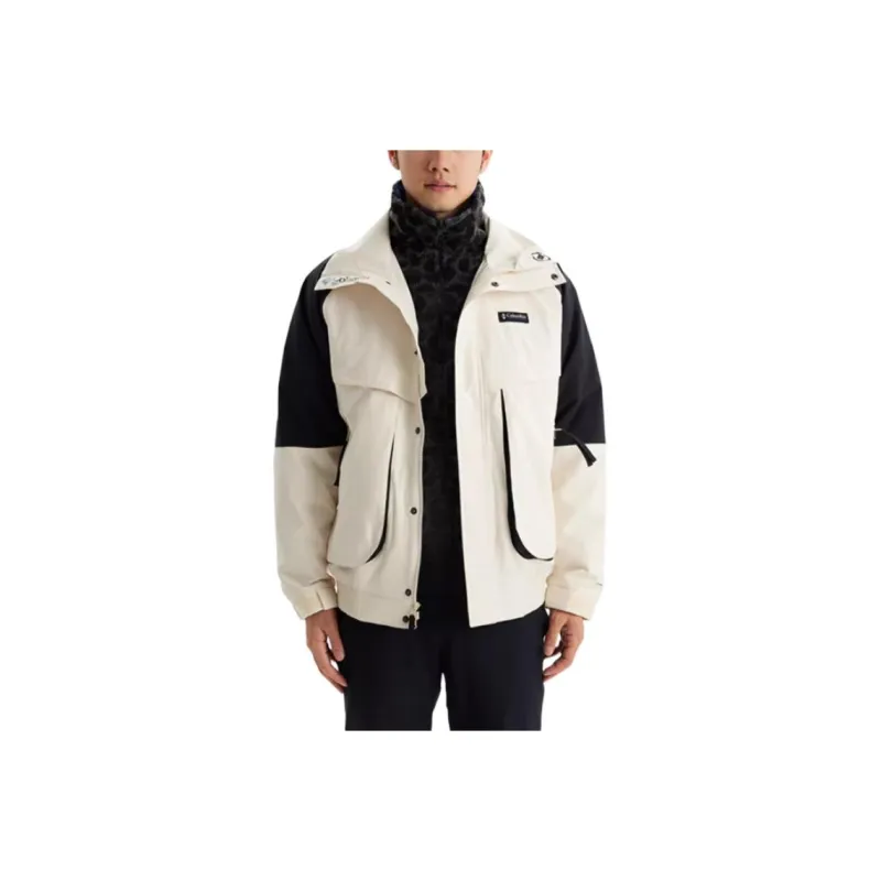Columbia Hiking Waterproof And Warm Windbreaker Jacket Women's White-0