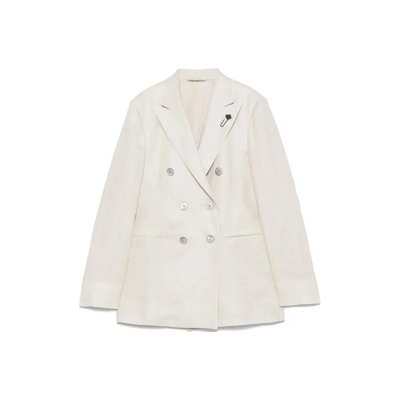 LARDINI Double breasted Blazer-0