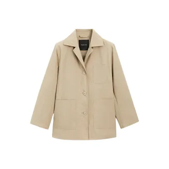 Massimo Dutti Trench Coat Women's Brown