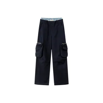 CHUU Casual Pants Women's Navy Blue