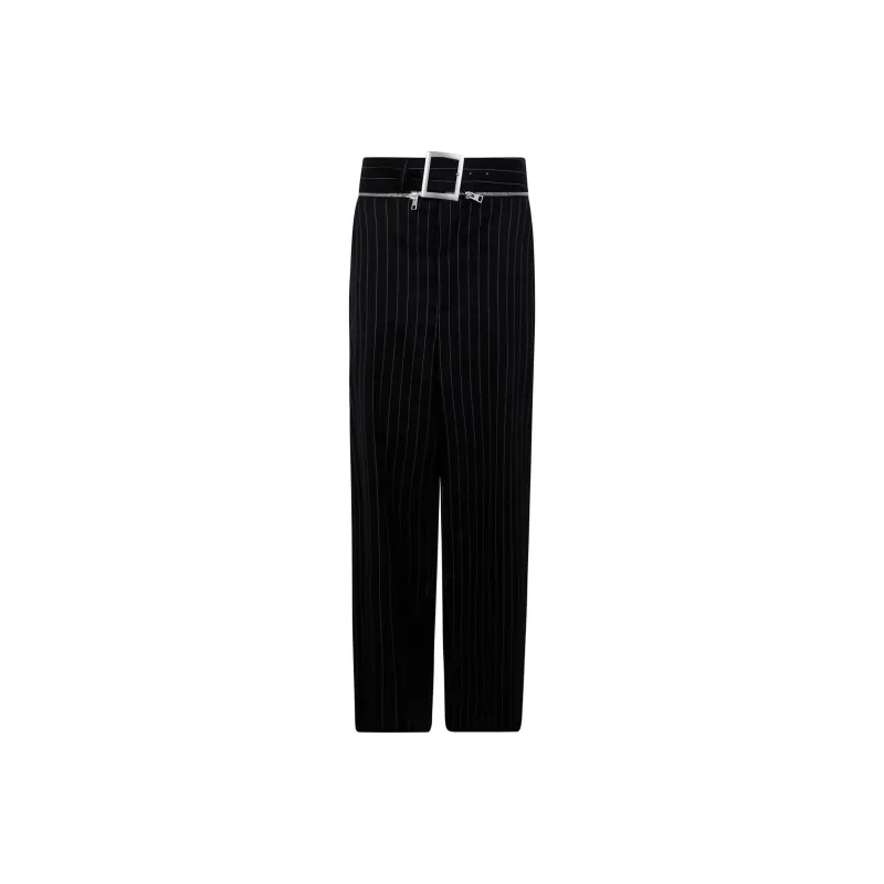 Jean Paul Gaultier Striped Trousers-0