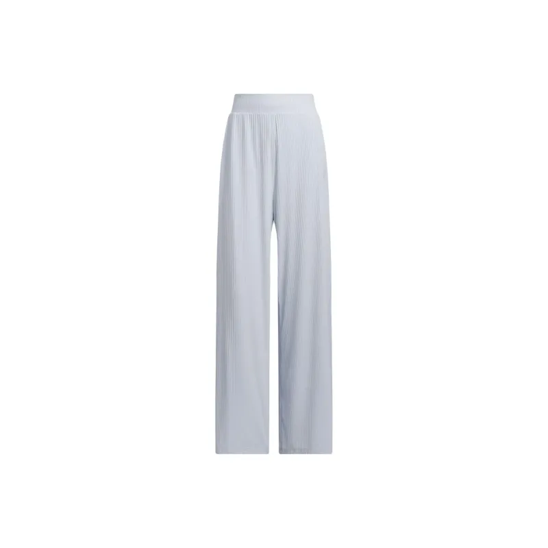 Adidas COOL FEELING WIDE JOGGERS Casual Pants Women's Light Blue-0