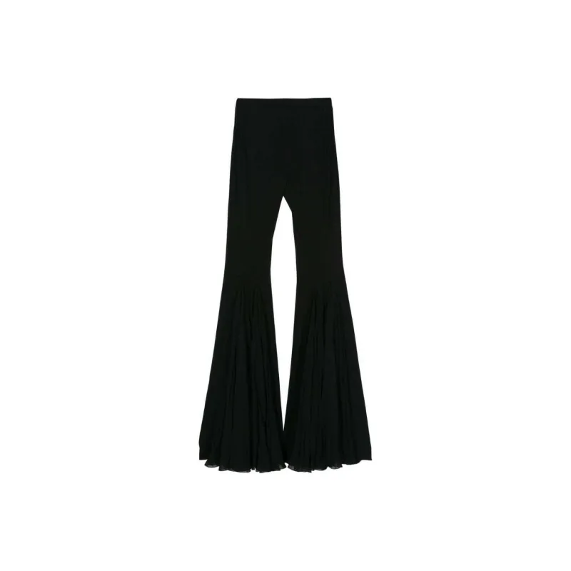 Nensi Dojaka Jersey Flared Trousers-0
