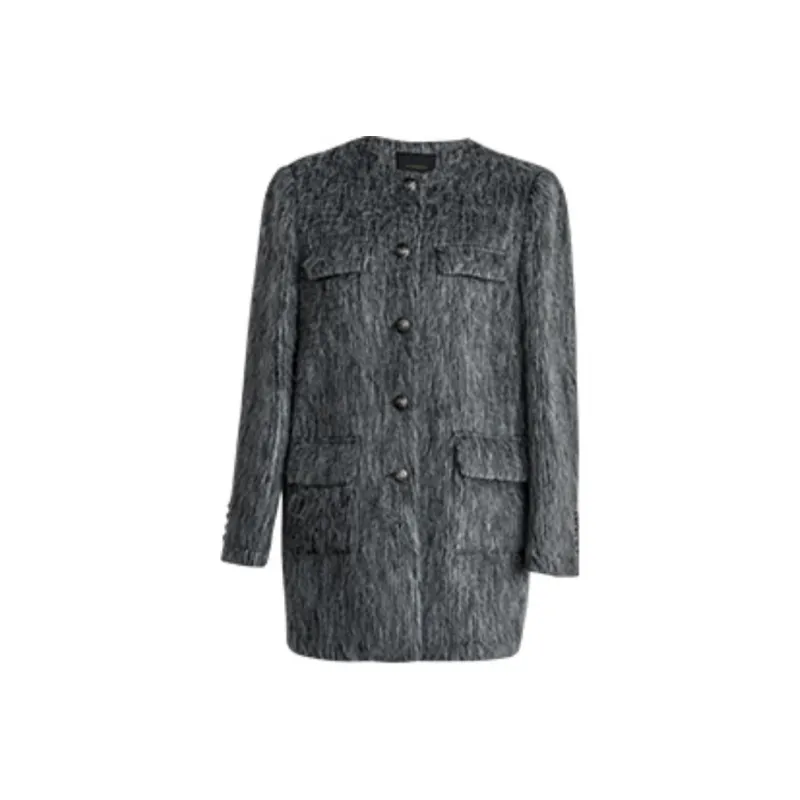 ROEYSHOUSE Coats Women's Gray-0