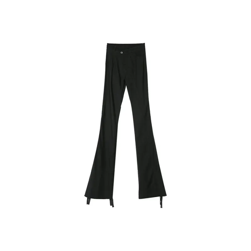 A head of Agua Casual Pants Women's Black-0