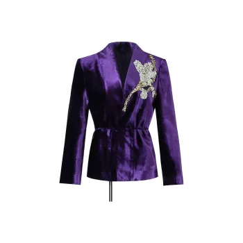BBLLUUEE Business Suit Women's Violet