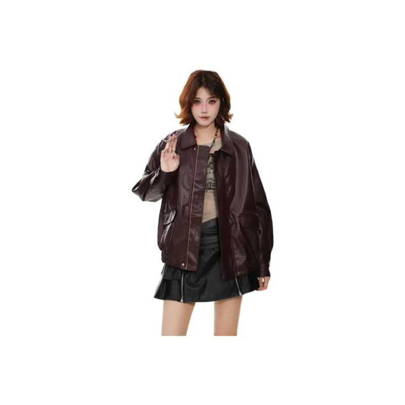 MPOX Leather Jackets Women's-0