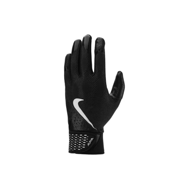Nike Baseball Gloves Batter's Glove Synthetic Leather Men's Black-1