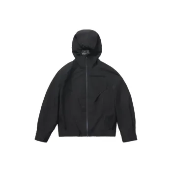 UPON PRO Waterproof And Windproof Windbreaker Jacket Women's Extreme Night Black