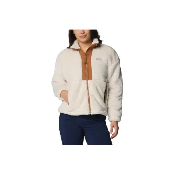 Columbia Boundless DISCOVERY™ SHERPA Velvet-feel Coat Women's White/Camel