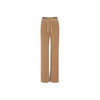 BALMAIN Pb Labyrinth Velvet Track Pants