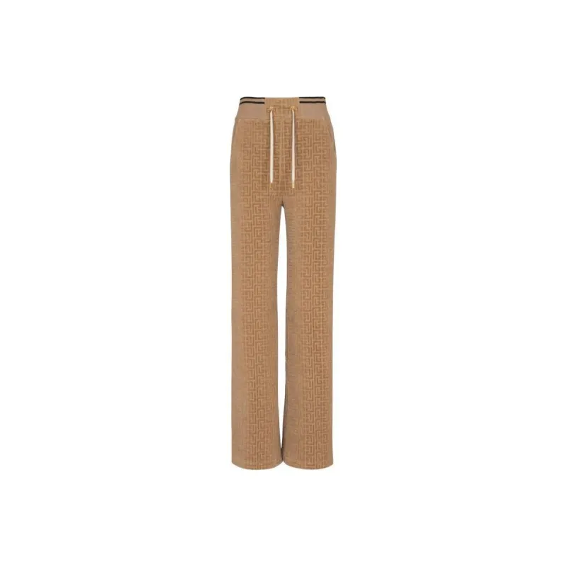 BALMAIN Pb Labyrinth Velvet Track Pants-0