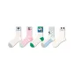 Big-Eyed Cute Beanie-5 Pack[7A Antibacterial, Mesh Socks]