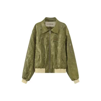 NO ONE ELSE Leather Jacket Women's
