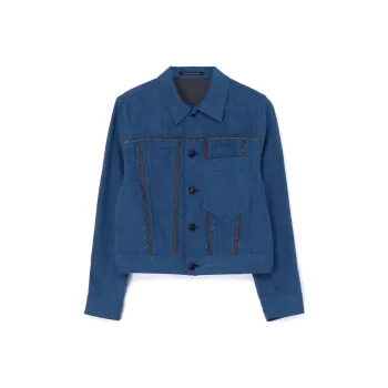 Yohji Yamamoto Denim Jacket Women's Indigo