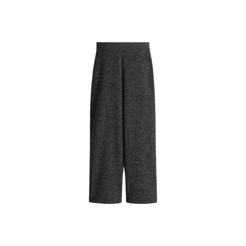 H&M Casual Pants Women's Mixed Black-0
