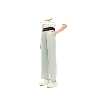 XII BASKET Casual Pants Women's Light Green