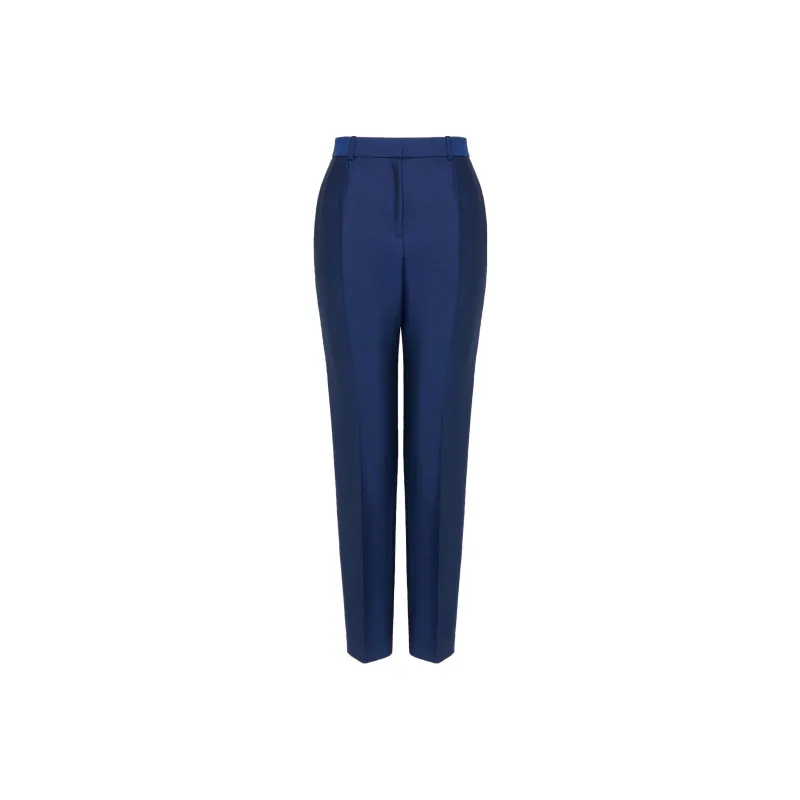 Alexander McQueen SS23 Casual Pants Women's Blue-0