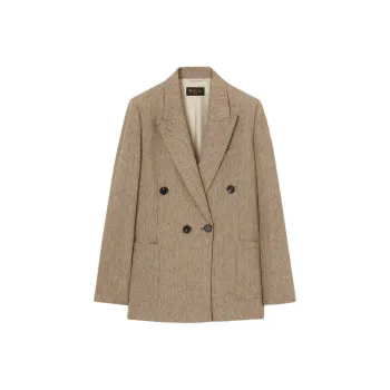 Loro Piana Business Suit Coat Women's Brown