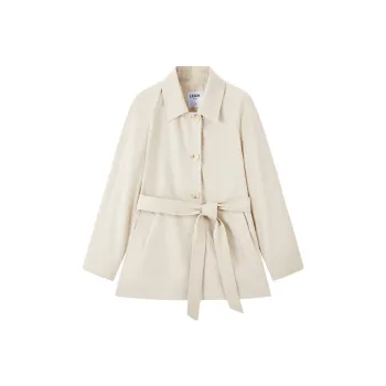 LEDIN Trench Coat Women's Oat Gray