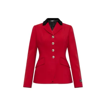 VERSACE Single Breasted Tailored Blazer