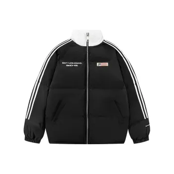 PAZZO Fashion Loose Fit Versatile Puffer Jacket Puffer Jacket Coat Unisex