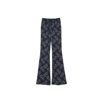 A head of Agua Casual Pants Women's Navy Blue