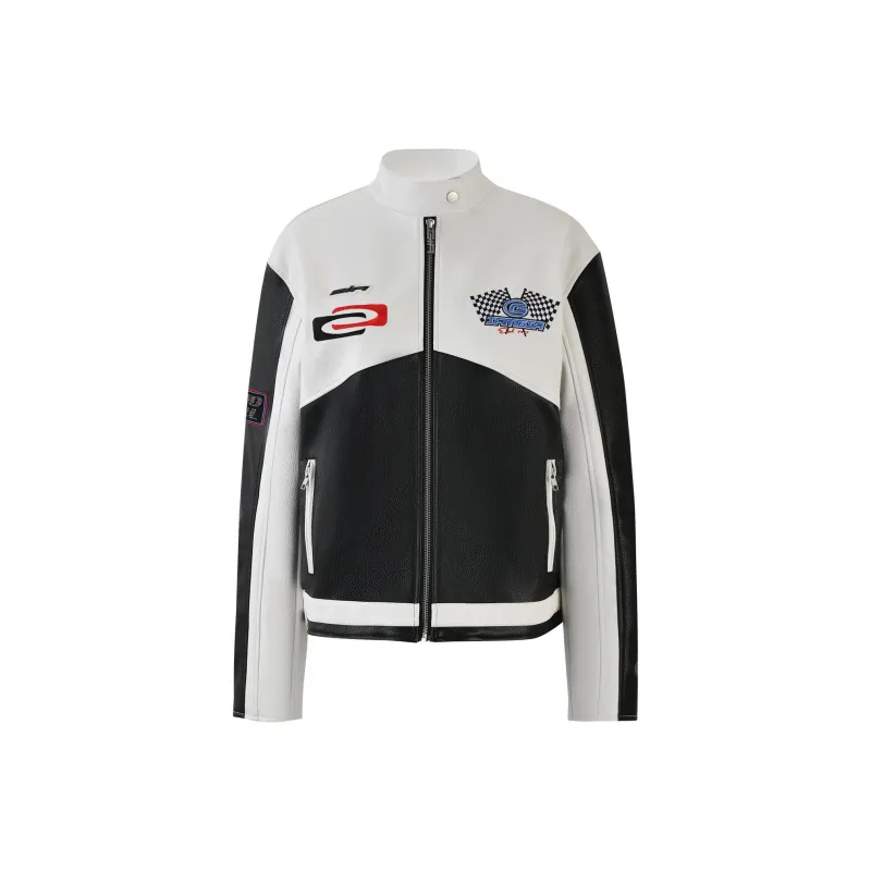 I.AM.GIA ROXY JACKET Leather Jacket Women's White/White-0