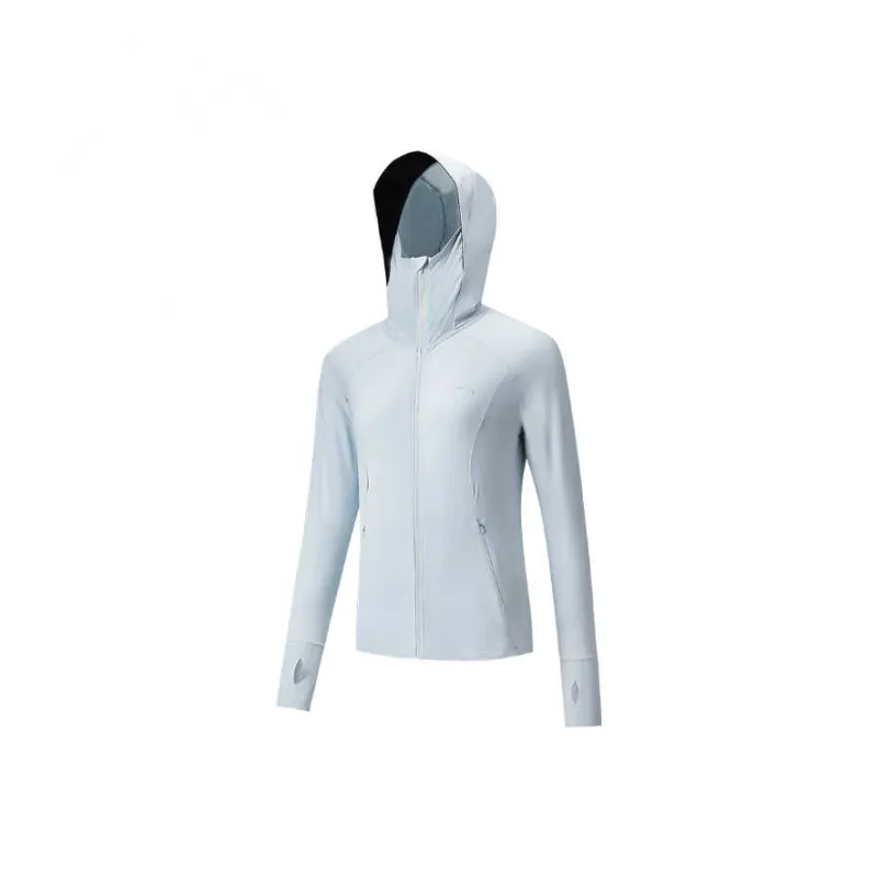 Anta Variety Training Collection Sun Protection Clothing Women's Dream Shadow Blue-0