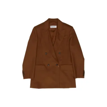 MaxMara Palanca Double Breasted Long Sleeved Blazer