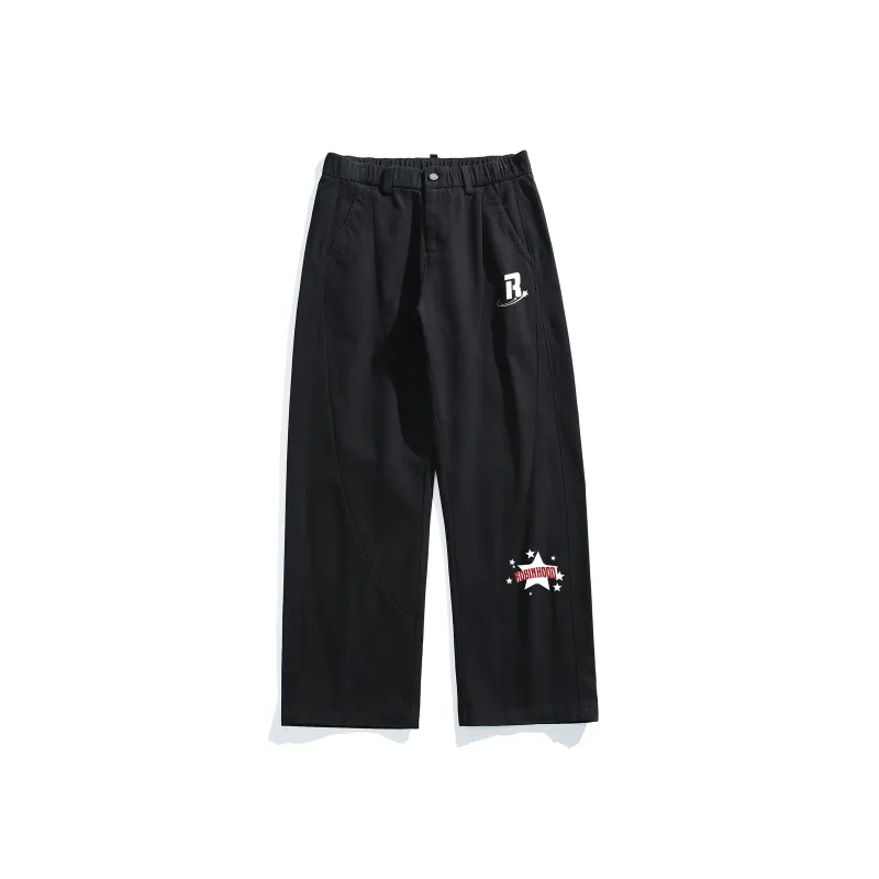 ROBINHOOD Casual Pants Unisex Khaki-11