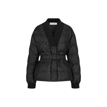 DIOR Dioralps Puffer Jacket Women's Black